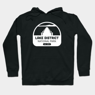 Lake District National Park Logo Badge Design Hoodie